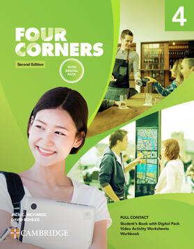 Richards / Bohlke |  Four Corners Level 4 Full Contact with Digital Pack | Buch |  Sack Fachmedien