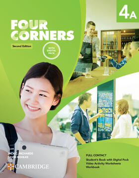 Richards / Bohlke |  Four Corners Level 4a Full Contact with Digital Pack | Buch |  Sack Fachmedien