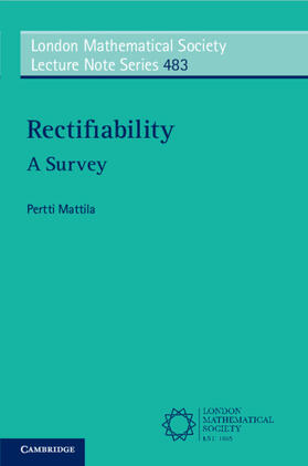 Mattila |  Rectifiability | Buch |  Sack Fachmedien