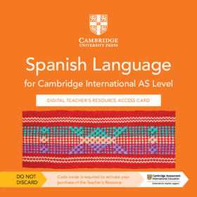 González / Ruiz / Urquiza |  Cambridge International AS Level Spanish Language Digital Teacher's Resource Access Card | Sonstiges |  Sack Fachmedien