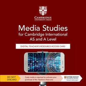 Marshall / Naisbett / Stoklosa |  Cambridge International AS & A Level Media Studies Digital Teacher's Resource Access Card | Sonstiges |  Sack Fachmedien