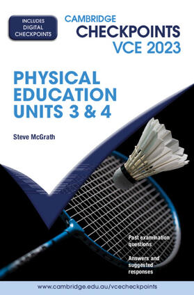 McGrath |  Cambridge Checkpoints VCE Physical Education Units 3&4 2023 | Buch |  Sack Fachmedien