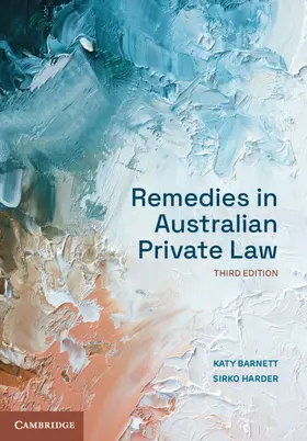 Barnett / Harder |  Remedies in Australian Private Law | Buch |  Sack Fachmedien