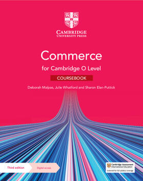 Malpas / Whatford / Elan-Puttick | Commerce Cambr. O Level Coursebook + Digital | Buch | 978-1-00-941329-9 | sack.de