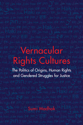 Madhok |  Vernacular Rights Cultures | Buch |  Sack Fachmedien