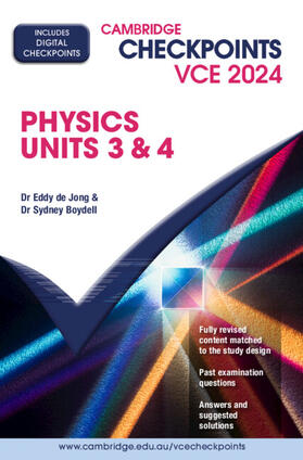 de Jong / Boydell |  Cambridge Checkpoints VCE Physics Units 3&4 2024 | Buch |  Sack Fachmedien