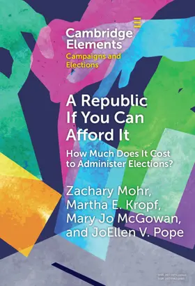 Mohr / Kropf / McGowan |  A Republic If You Can Afford It | Buch |  Sack Fachmedien