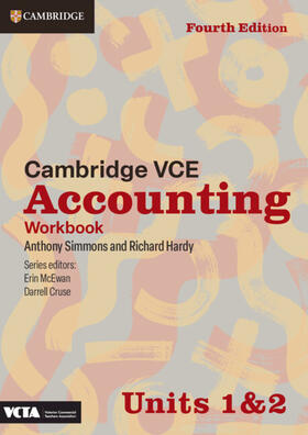 Simmons / Hardy | Cambridge VCE Accounting Units 1&2 Workbook | Buch | 978-1-009-51078-3 | sack.de