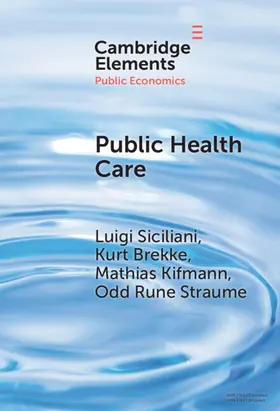 Brekke / Siciliani / Kifmann |  Public Health Care | Buch |  Sack Fachmedien