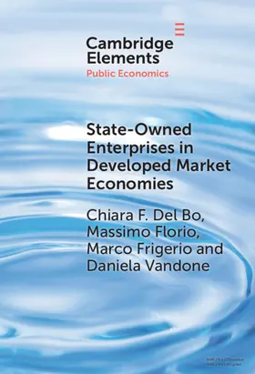 Del Bo / Florio / Frigerio | State-Owned Enterprises in Developed Market Economies | Buch | 978-1-009-62525-8 | sack.de