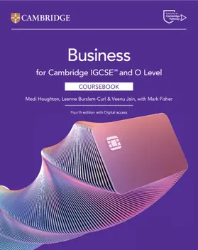 Burslem-Curl / Houghton / Fisher |  Cambridge IGCSE(TM) and O Level Business Coursebook with Digital Access (2 Years) | Buch |  Sack Fachmedien