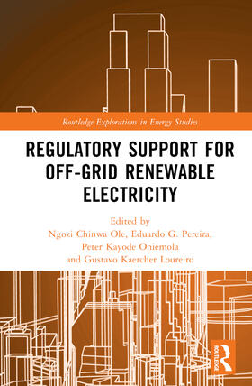 Chinwa Ole / Pereira / Oniemola |  Regulatory Support for Off-Grid Renewable Electricity | Buch |  Sack Fachmedien