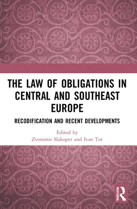 Slakoper / Tot |  The Law of Obligations in Central and Southeast Europe | Buch |  Sack Fachmedien