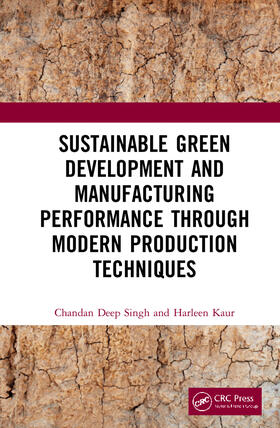 Singh / Kaur |  Sustainable Green Development and Manufacturing Performance through Modern Production Techniques | Buch |  Sack Fachmedien