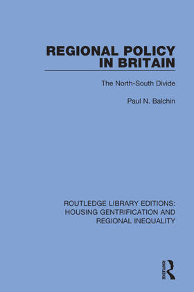 Balchin |  Regional Policy in Britain | Buch |  Sack Fachmedien
