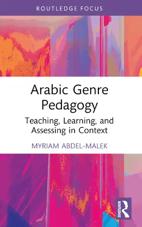 Abdel-Malek |  Arabic Genre Pedagogy | Buch |  Sack Fachmedien