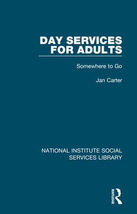 Carter |  Day Services for Adults | Buch |  Sack Fachmedien