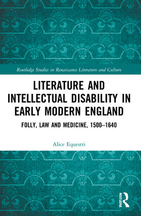 Equestri |  Literature and Intellectual Disability in Early Modern England | Buch |  Sack Fachmedien