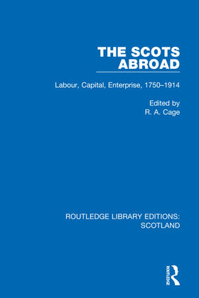Cage |  The Scots Abroad | Buch |  Sack Fachmedien