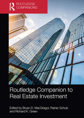 MacGregor / Schulz / Green |  Routledge Companion to Real Estate Investment | Buch |  Sack Fachmedien