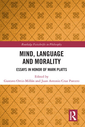 Ortiz-Millán / Cruz Parcero |  Mind, Language and Morality | Buch |  Sack Fachmedien