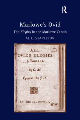 Stapleton |  Marlowe's Ovid | Buch |  Sack Fachmedien