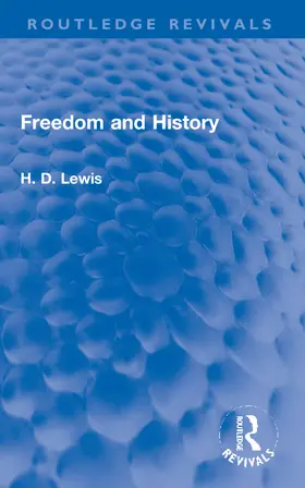 Lewis |  Freedom and History | Buch |  Sack Fachmedien