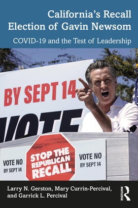Gerston / Currin-Percival / Percival |  California's Recall Election of Gavin Newsom | Buch |  Sack Fachmedien