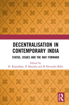 Rajasekhar / Manjula / Babu |  Decentralisation in Contemporary India | Buch |  Sack Fachmedien