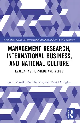 Venaik / Brewer / Midgley |  Management Research, International Business, and National Culture | Buch |  Sack Fachmedien