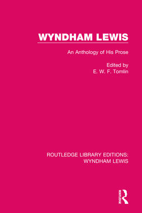 Tomlin |  Wyndham Lewis | Buch |  Sack Fachmedien