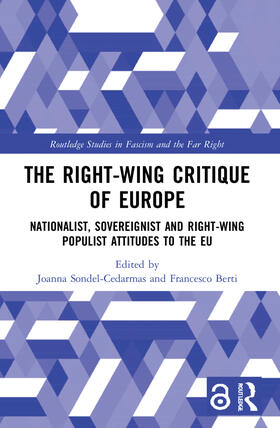 Sondel-Cedarmas / Berti |  The Right-Wing Critique of Europe | Buch |  Sack Fachmedien