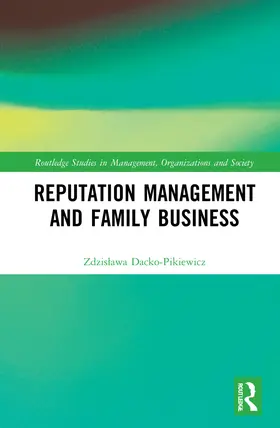 Dacko-Pikiewicz |  Reputation Management and Family Business | Buch |  Sack Fachmedien