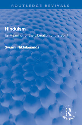Nikhilananda |  Hinduism | Buch |  Sack Fachmedien