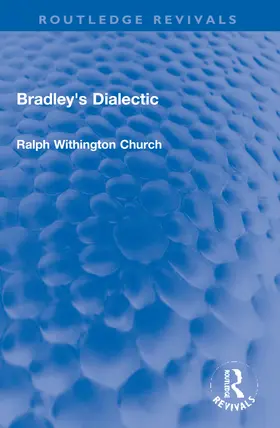 Church |  Bradley's Dialectic | Buch |  Sack Fachmedien