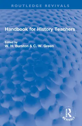 Dickinson / Burston dec'd / Green |  Handbook for History Teachers | Buch |  Sack Fachmedien