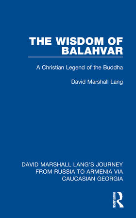 Lang |  The Wisdom of Balahvar | Buch |  Sack Fachmedien