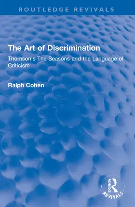 Cohen |  The Art of Discrimination | Buch |  Sack Fachmedien