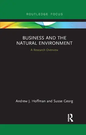 Hoffman / Georg |  Business and the Natural Environment | Buch |  Sack Fachmedien