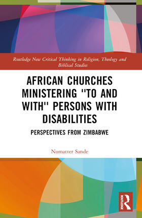 Sande |  African Churches Ministering 'to and with' Persons with Disabilities | Buch |  Sack Fachmedien