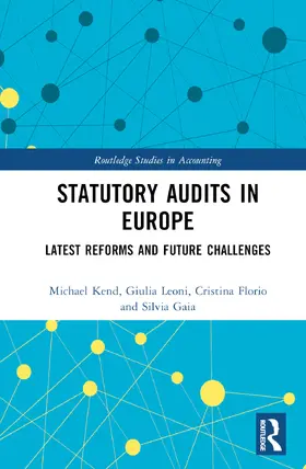 Kend / Leoni / Florio |  Statutory Audits in Europe | Buch |  Sack Fachmedien