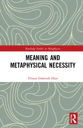 Grøtvedt Haze |  Meaning and Metaphysical Necessity | Buch |  Sack Fachmedien