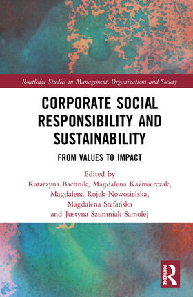 Bachnik / Ka¿mierczak / Kazmierczak |  Corporate Social Responsibility and Sustainability | Buch |  Sack Fachmedien