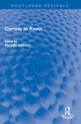 Salmon |  Coming to Know | Buch |  Sack Fachmedien