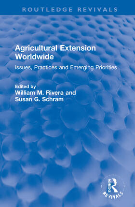 Rivera / Schram |  Agricultural Extension Worldwide | Buch |  Sack Fachmedien