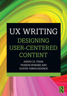 Verhulsdonck / Tham / Howard |  UX Writing | Buch |  Sack Fachmedien