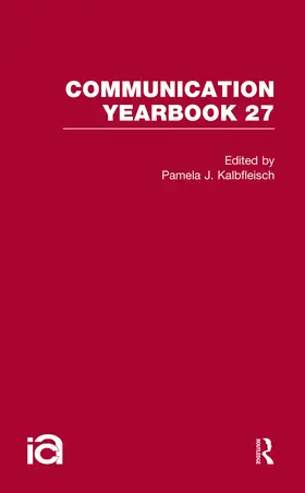 Kalbfleisch |  Communication Yearbook 27 | Buch |  Sack Fachmedien