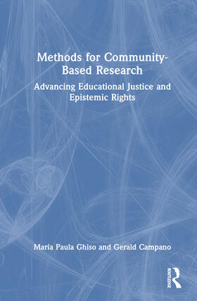 Ghiso / Campano |  Methods for Community-Based Research | Buch |  Sack Fachmedien