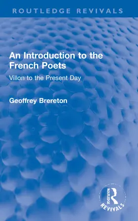 Brereton |  An Introduction to the French Poets | Buch |  Sack Fachmedien