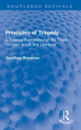 Brereton |  Principles of Tragedy | Buch |  Sack Fachmedien